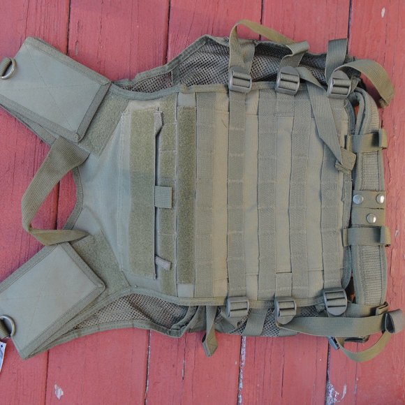 Military Tactical Vest, Molle plate inclosure~NWT~adjustable size~multi … - Picture 4 of 6